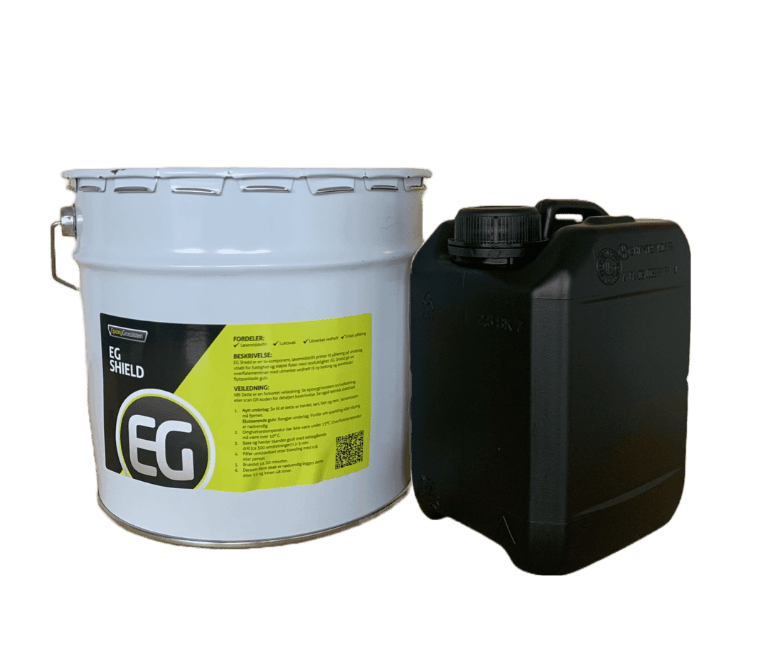 EG Shield: Damptett epoxymembran til betonggulv